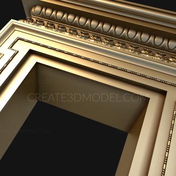 نموذج ثلاثي الأبعاد لآلة CNC المواقد 