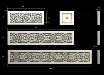 نموذج ثلاثي الأبعاد لآلة CNC المواقد 