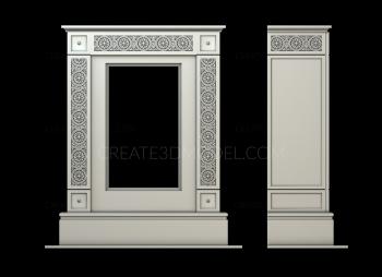 نموذج ثلاثي الأبعاد لآلة CNC المواقد 