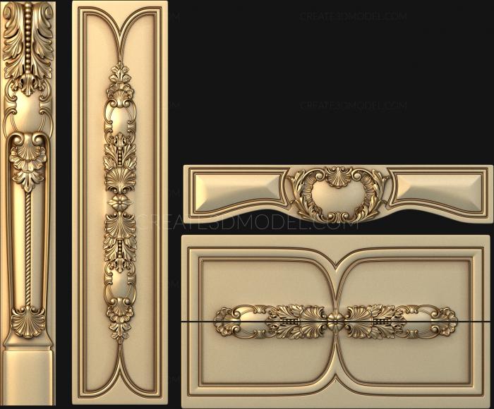 نموذج ثلاثي الأبعاد لآلة CNC المواقد 