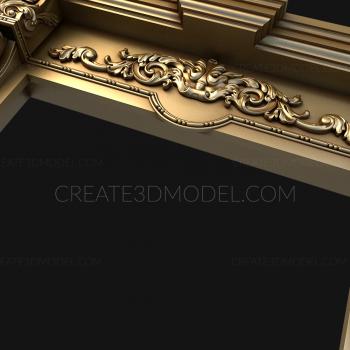 نموذج ثلاثي الأبعاد لآلة CNC المواقد 