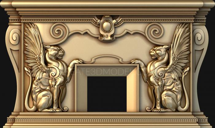 نموذج ثلاثي الأبعاد لآلة CNC المواقد 