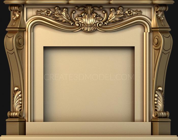 نموذج ثلاثي الأبعاد لآلة CNC المواقد 