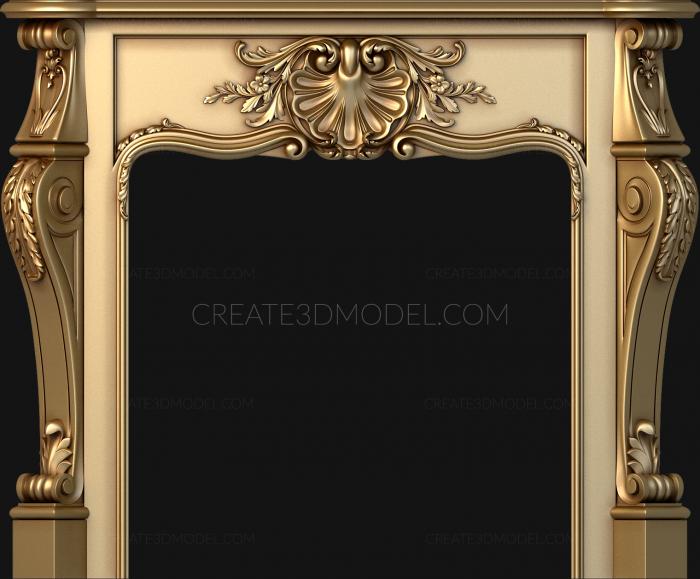 نموذج ثلاثي الأبعاد لآلة CNC المواقد 