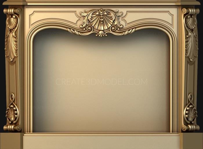 نموذج ثلاثي الأبعاد لآلة CNC المواقد 