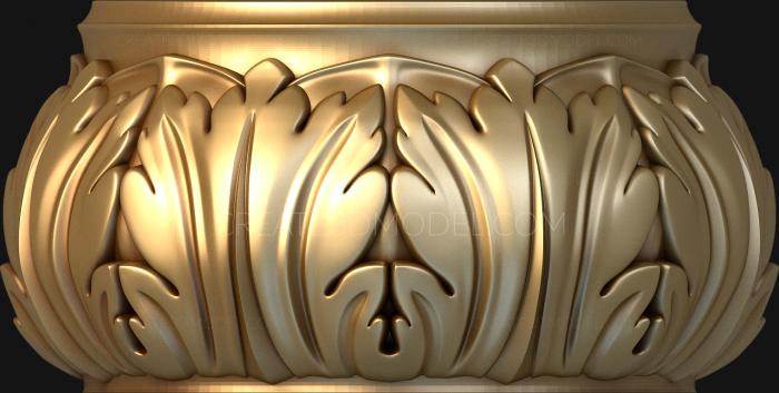 Chapiters (KP_0379) 3D model for CNC machine