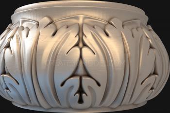 Chapiters (KP_0379) 3D model for CNC machine