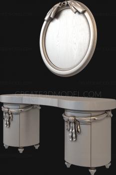 Chests of drawers (KMD_0008) 3D model for CNC machine