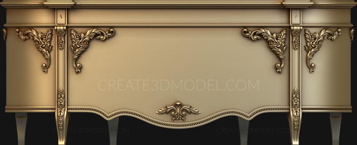 Chests of drawers (KMD_0016) 3D model for CNC machine