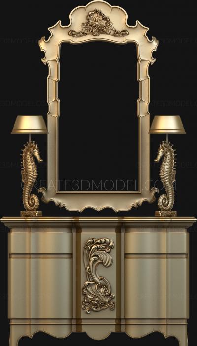 Chests of drawers (KMD_0058) 3D model for CNC machine