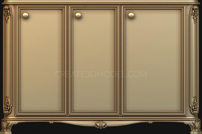 Chests of drawers (KMD_0113) 3D model for CNC machine