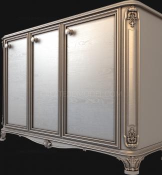 Chests of drawers (KMD_0113) 3D model for CNC machine