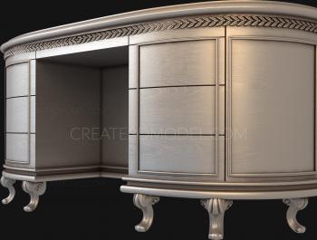 Chests of drawers (KMD_0117) 3D model for CNC machine