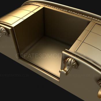 Chests of drawers (KMD_0117) 3D model for CNC machine