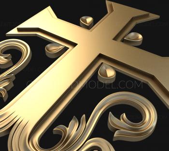 نموذج ثلاثي الأبعاد لآلة CNC الصلبان والصلبان 