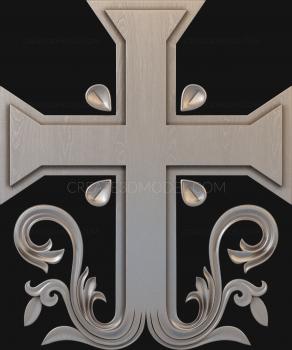 نموذج ثلاثي الأبعاد لآلة CNC الصلبان والصلبان 