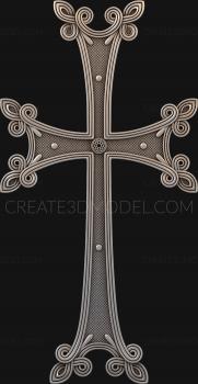 Crosses (KRS_0124) 3D model for CNC machine