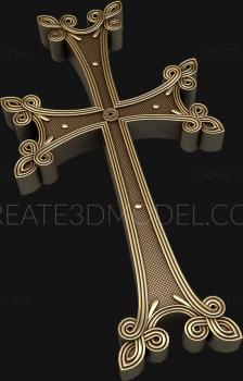 Crosses (KRS_0124) 3D model for CNC machine