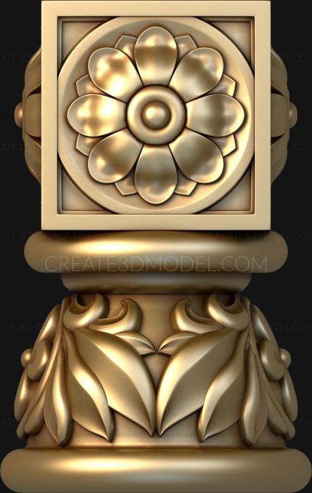 Legs (NJ_0012) 3D model for CNC machine