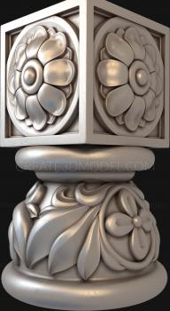 Legs (NJ_0012) 3D model for CNC machine