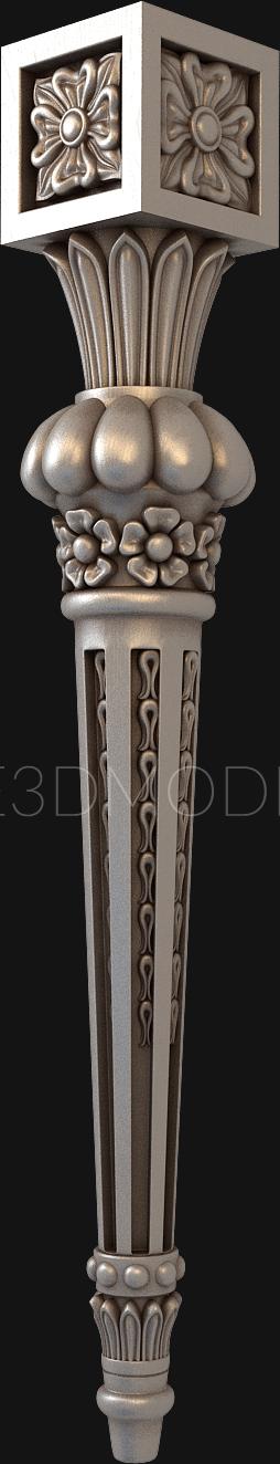 Legs (NJ_0090) 3D model for CNC machine