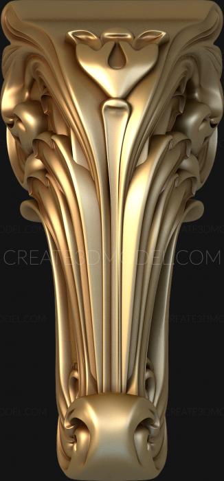 Legs (NJ_0317-1) 3D model for CNC machine