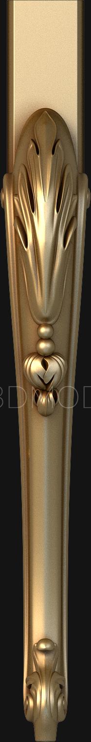 Legs (NJ_0457) 3D model for CNC machine