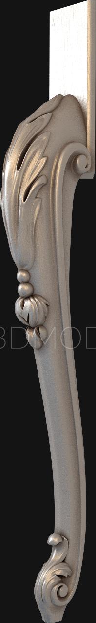 Legs (NJ_0457) 3D model for CNC machine