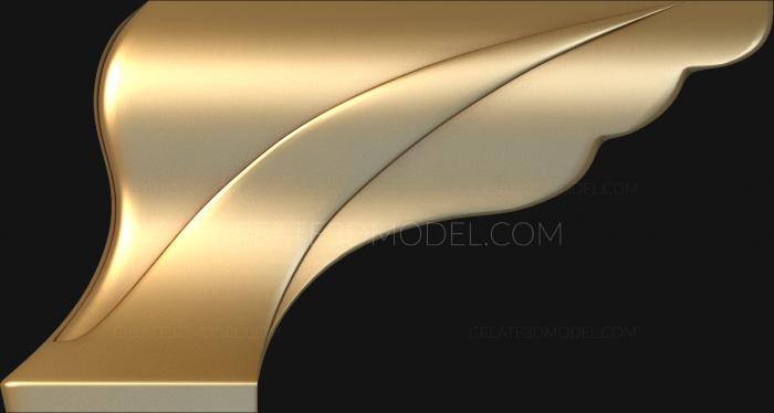 Legs (NJ_0476) 3D model for CNC machine