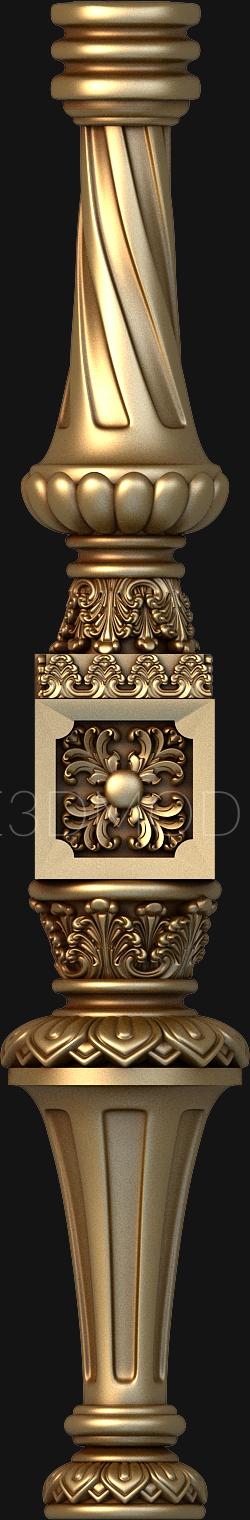 Legs (NJ_0514-1) 3D model for CNC machine