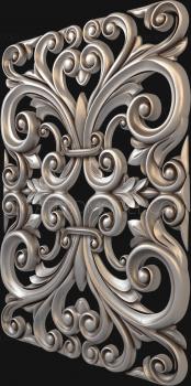 نموذج ثلاثي الأبعاد لآلة CNC لوحات بأشكال مختلفة 