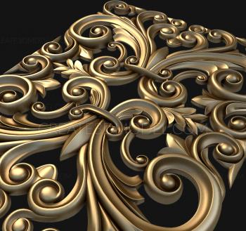 نموذج ثلاثي الأبعاد لآلة CNC لوحات بأشكال مختلفة 