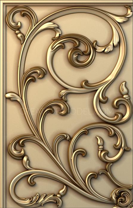 نموذج ثلاثي الأبعاد لآلة CNC لوحات بأشكال مختلفة 