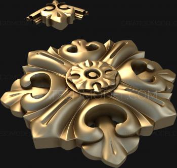 نموذج ثلاثي الأبعاد لآلة CNC لوحات بأشكال مختلفة 