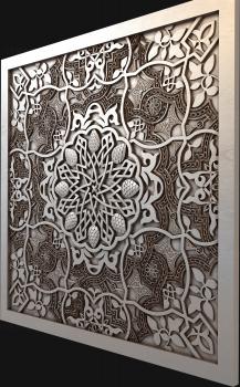 نموذج ثلاثي الأبعاد لآلة CNC لوحات بأشكال مختلفة 