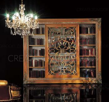 نموذج ثلاثي الأبعاد لآلة CNC لوحات بأشكال مختلفة 