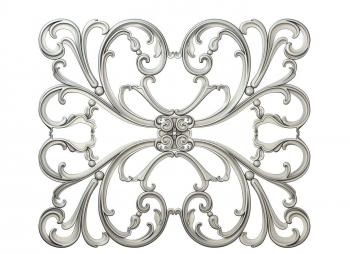 نموذج ثلاثي الأبعاد لآلة CNC لوحات بأشكال مختلفة 