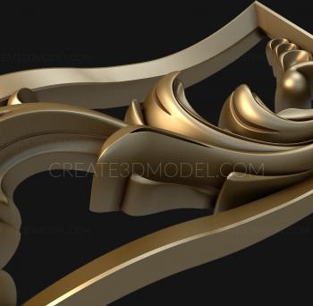 Square panels (PN_0239) 3D model for CNC machine