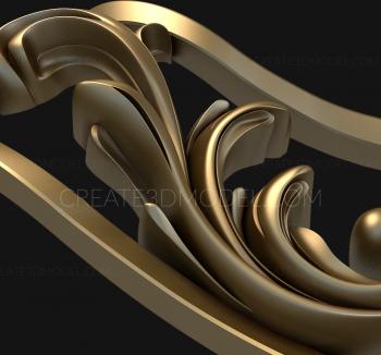 Square panels (PN_0239) 3D model for CNC machine