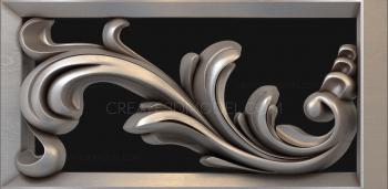 Square panels (PN_0239) 3D model for CNC machine