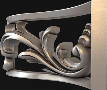 Square panels (PN_0239) 3D model for CNC machine