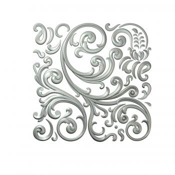 Square panels (PN_0240) 3D model for CNC machine