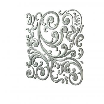Square panels (PN_0240) 3D model for CNC machine