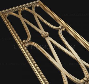 Square panels (PN_0256) 3D model for CNC machine