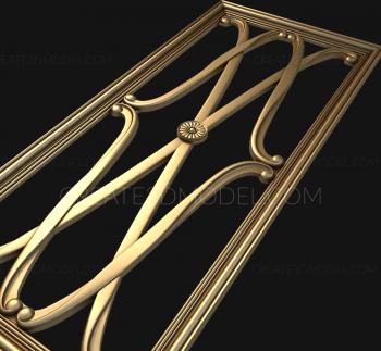Square panels (PN_0256) 3D model for CNC machine