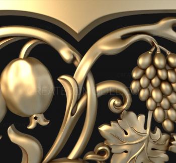 Square panels (PN_0264) 3D model for CNC machine