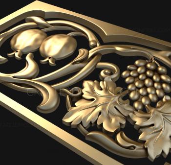 Square panels (PN_0264) 3D model for CNC machine