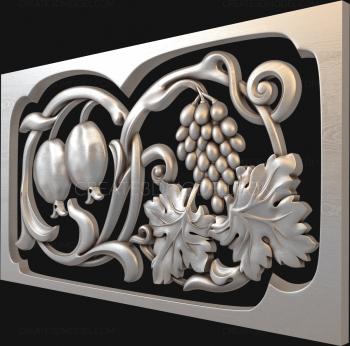 Square panels (PN_0264) 3D model for CNC machine