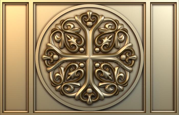 Square panels (PN_0273) 3D model for CNC machine