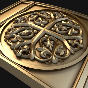 Square panels (PN_0273) 3D model for CNC machine